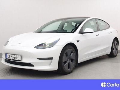 begagnad Tesla Model 3 Long Range AWD Refresh Autopilot Pano V-Hjul