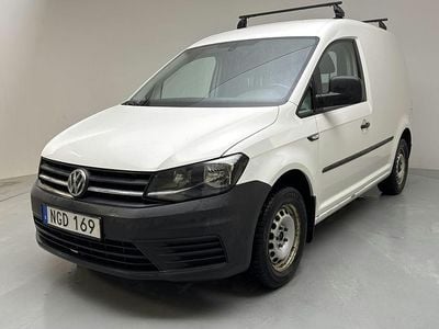 Begagnad VW Caddy 75 HK (55 kW) 2016 Vit Minibuss