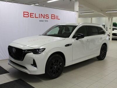 Vit (rhodium white metallic) Ny 2025 Mazda CX-80 Homura-Line SUV | 625 000 kr (Marknadspris)