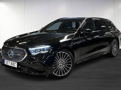 Svart Begagnad 2025 Mercedes E220 AMG Line Premium Kombi | 729 900 kr