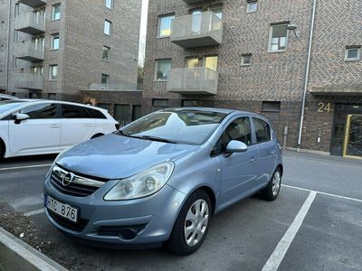 begagnad Opel Corsa 5-dörrar 1.4 Euro 4, Ny Besiktad