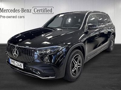 Svart Begagnad 2024 Mercedes EQB250+ AMG line SUV | 469 000 kr (Marknadspris)