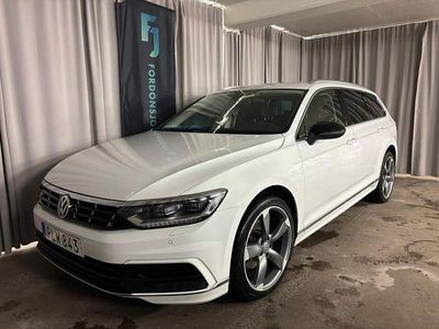 Begagnad VW Passat R-line 190 HK (139 kW) 2018 Vit