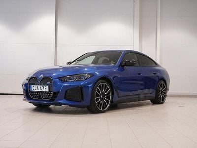 Blå Begagnad 2023 BMW i4 Shadowline Sedan | 549 800 kr (Marknadspris)