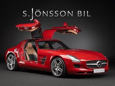 Röd Begagnad 2009 Mercedes SLS AMG AMG Sportkupé | 2 495 000 kr