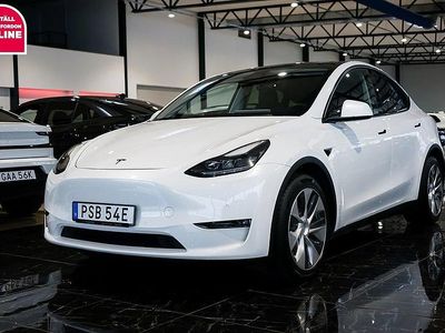 Vit Begagnad 2021 Tesla Model Y Long Range AWD SUV | 359 500 kr (Marknadspris)