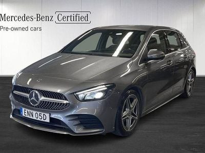 Grå Begagnad 2019 Mercedes B180 AMG Minibuss | 209 900 kr (Marknadspris)