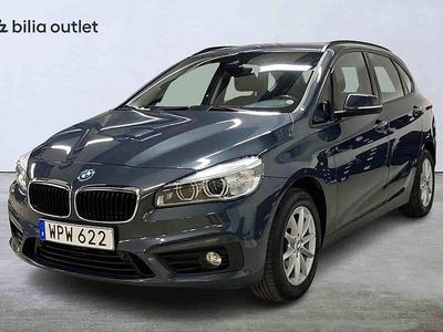 Grå Begagnad 2016 BMW 220 Active Tourer Minibuss | 189 900 kr