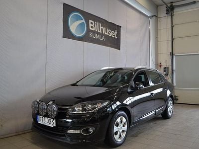 Begagnad Renault Mégane GrandTour LIMITED 110 HK (80 kW) 2015 Svart Kombi