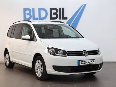 begagnad VW Touran 1.4 TSI EcoFuel DSG NYBES LÅGAMIL 150HK