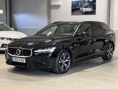 Svart Begagnad 2019 Volvo V60 R-Design Kombi | 299 900 kr (Marknadspris)