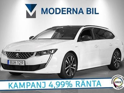 Vit Begagnad 2021 Peugeot 508 Business-Line Kombi | 209 900 kr