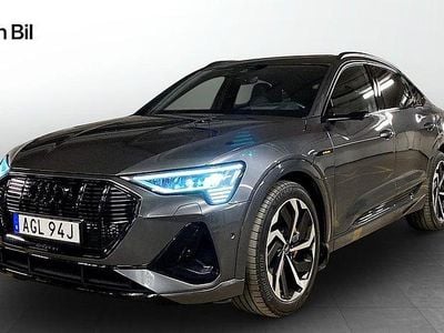 Grå Begagnad 2022 Audi e-tron Sportback S-Line SUV | 499 000 kr (Marknadspris)