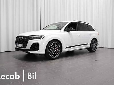 Vit (glaciärvit metallic) Begagnad 2024 Audi Q7 S-Line SUV | 989 500 kr