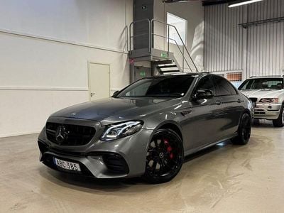 Grå Begagnad 2018 Mercedes E400 AMG line Sedan | 409 900 kr