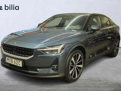 Mörkblå Begagnad 2021 Polestar 2 Long Range Dual motor Halvkombi | 299 000 kr (Marknadspris)