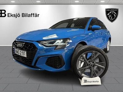 Blå Begagnad 2022 Audi A3 S-Line Sedan | 299 500 kr (Bra pris)