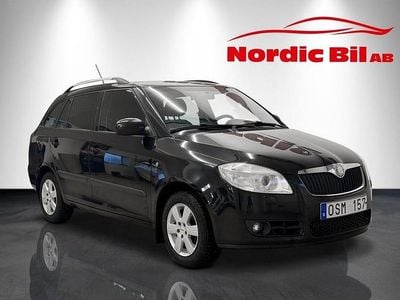 Svart Begagnad 2008 Skoda Fabia Kombi | 39 900 kr (Lite dyr)