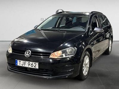 Begagnad VW Golf VII 105 HK (77 kW) 2014 Svart Kombi