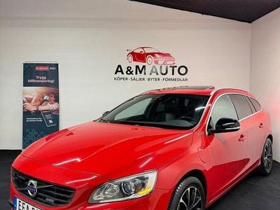 Begagnad Volvo V60 R-Design 283 HK (208 kW) 2015 Röd Kombi
