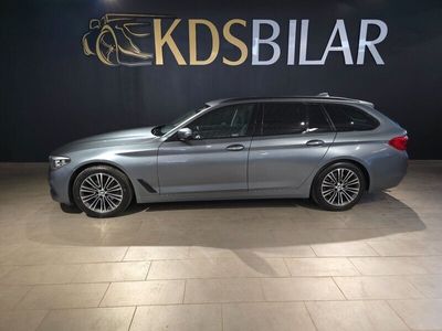 Blå Begagnad 2017 BMW 520 Sport Line Kombi | 229 900 kr (Lite dyr)