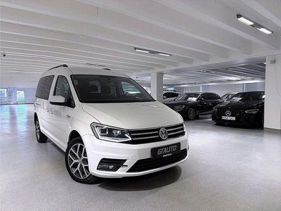 Begagnad VW Caddy Maxi Life Life 150 HK (110 kW) 2017 Vit Minibuss