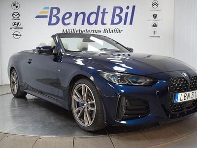 Tanzanite blå met. Begagnad 2022 BMW M440 M Sport Sedan | 699 500 kr (Lite dyr)