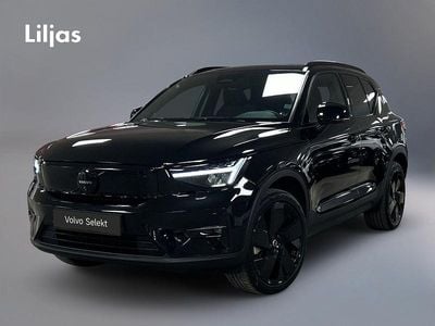 Begagnad Volvo EX40 Single Motor Extended Range 188 kW (256 HK) 2024 Svart SUV