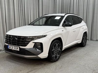 Begagnad Hyundai Tucson Advanced 180 HK (132 kW) 2022 Quartz white pearl SUV