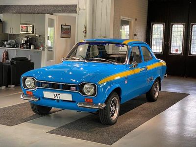 Monza blå Begagnad 1972 Ford Escort Sportkupé | 499 000 kr