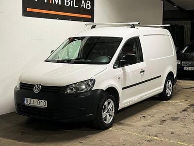 Vit Begagnad 2012 VW Caddy Maxi Minibuss | 52 900 kr (Bra pris)