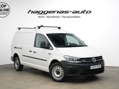 Vit Begagnad 2019 VW Caddy Maxi Minibuss | 249 000 kr (Marknadspris)