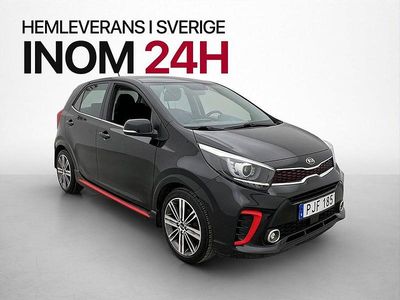 Begagnad Kia Picanto GT-Line 67 HK (49 kW) 2017 Svart Halvkombi