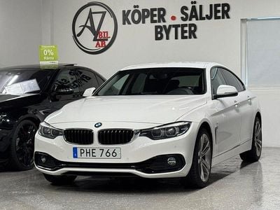 Begagnad BMW 420 Gran Coupé Sport Line 184 HK (135 kW) 2018 Vit Sportkupé