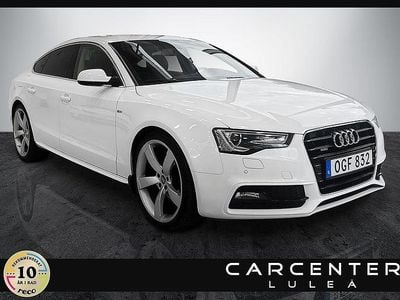 Begagnad Audi A5 Sportback S-Line 190 HK (139 kW) 2016 Vit Halvkombi