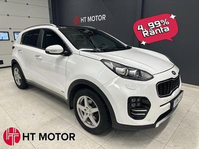 Vit Begagnad 2016 Kia Sportage GT-Line SUV | 158 400 kr (Lite dyr)