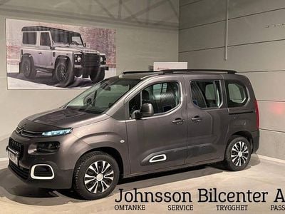 Begagnad Citroën Berlingo PureTech 110 HK (80 kW) 2018 Grå Minibuss