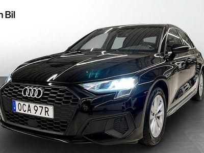 Brilliantsvart Begagnad 2023 Audi A3 Proline Sedan | 239 000 kr (Marknadspris)