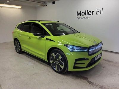 Mamba green Begagnad 2024 Skoda Enyaq iV RS SUV | 529 000 kr (Dyr)