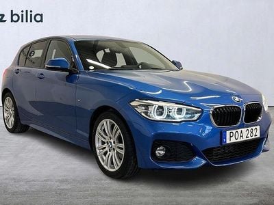 Blå Begagnad 2017 BMW 118 Shadowline Halvkombi | 179 000 kr (Bra pris)