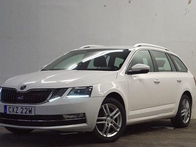 Begagnad Skoda Octavia G-TEC Style 131 HK (96 kW) 2019 Vit Kombi