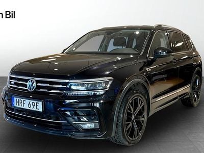 Begagnad VW Tiguan Allspace R-line 190 HK (139 kW) 2020 Svart (deep black pearl) SUV