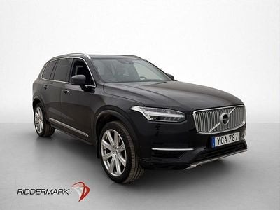 Begagnad Volvo XC90 Inscription 407 HK (299 kW) 2017 Svart SUV
