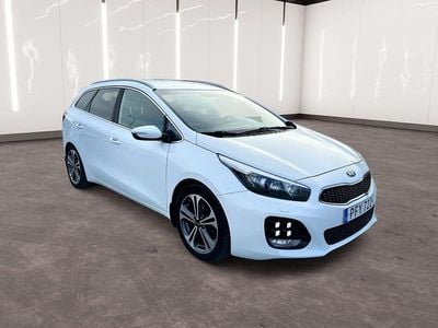 Vit Begagnad 2017 Kia Ceed Sportswagon GT-Line Kombi | 99 900 kr (Marknadspris)