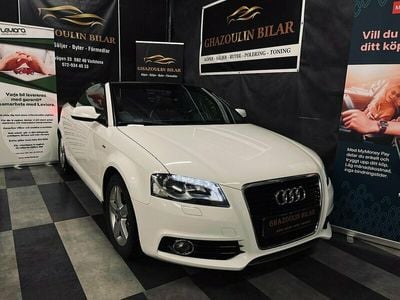 Begagnad Audi A3 Cabriolet Ambition 161 HK (118 kW) 2011 Vit Cab
