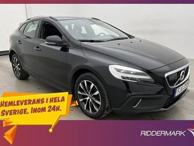 Svart Begagnad 2019 Volvo V40 CC Kombi | 178 900 kr (Marknadspris)