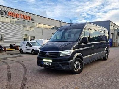 Svart Begagnad 2018 VW Crafter Van | 150 000 kr