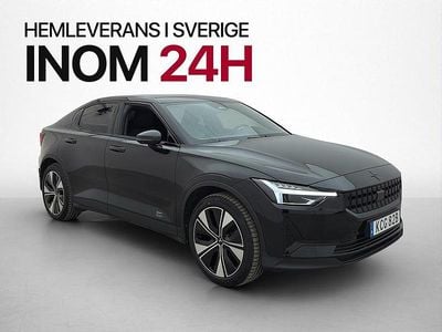 Begagnad Polestar 2 Long Range Dual motor 309 kW (421 HK) 2022 Svart Halvkombi