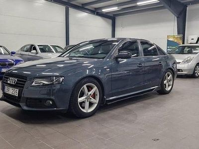 Begagnad Audi A4 211 HK (155 kW) 2011 Grå Sedan