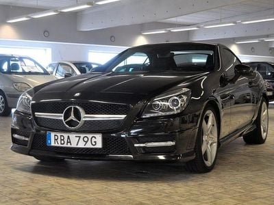 Svart Begagnad 2012 Mercedes SLK250 AMG Cab | 235 999 kr
